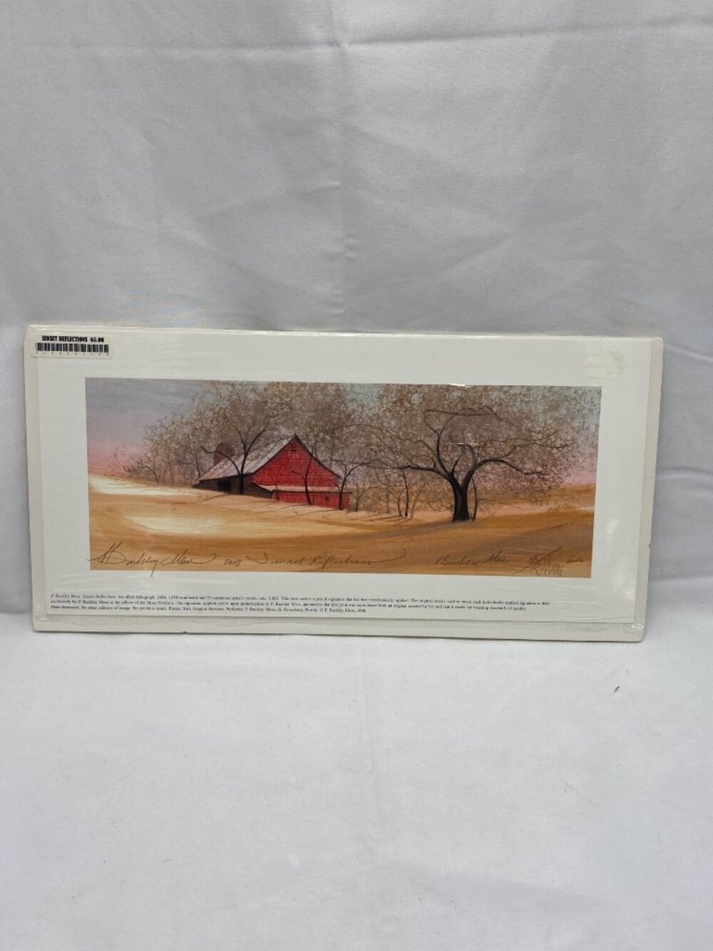 P. Buckley Moss Sunset Reflections 2006 Signed Lithograph 134/1000